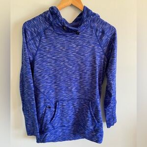 Calvin Klein Vibrant Heather Blue Performance Pullover size XS